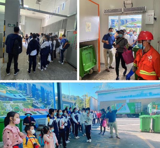 三盛環?？萍紨y手學校，開啟不一樣的“垃圾減量日”